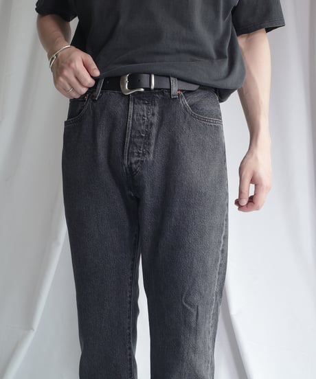 Levi's 501 Black Denim Pants #3