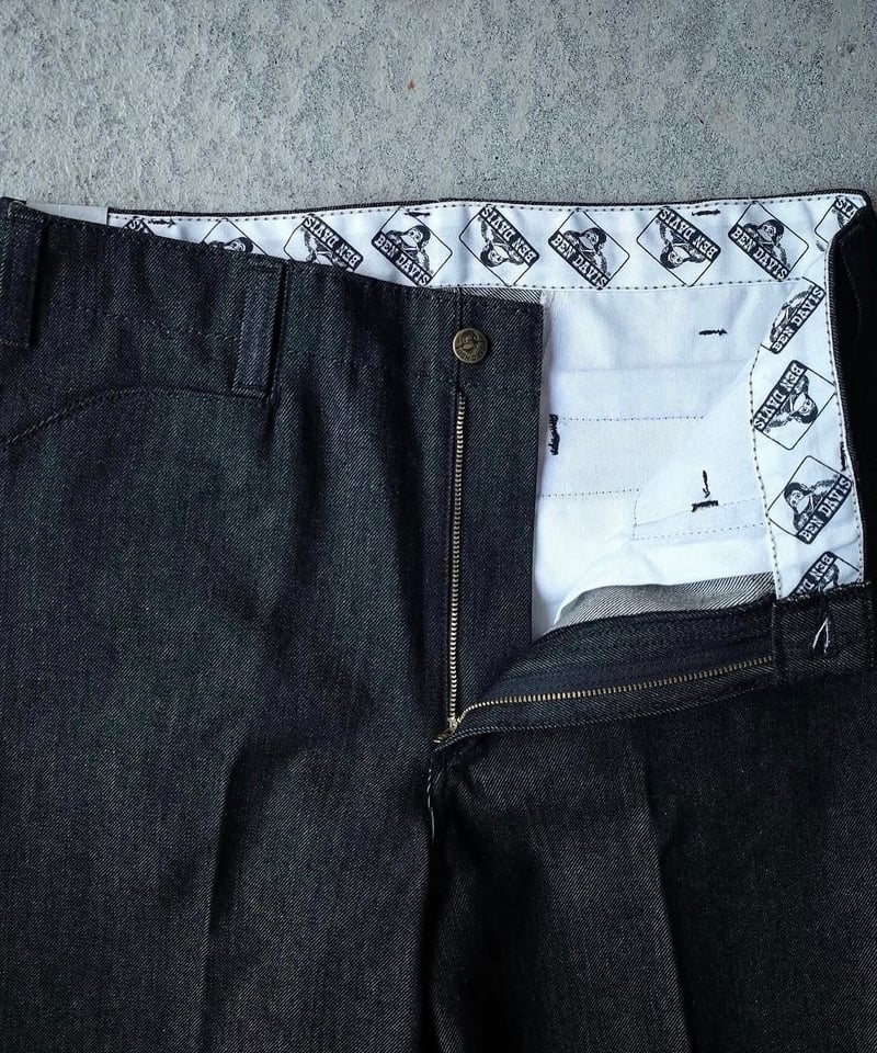 Ben Davis Gorilla Cut Denim Pants -Black | DAMA