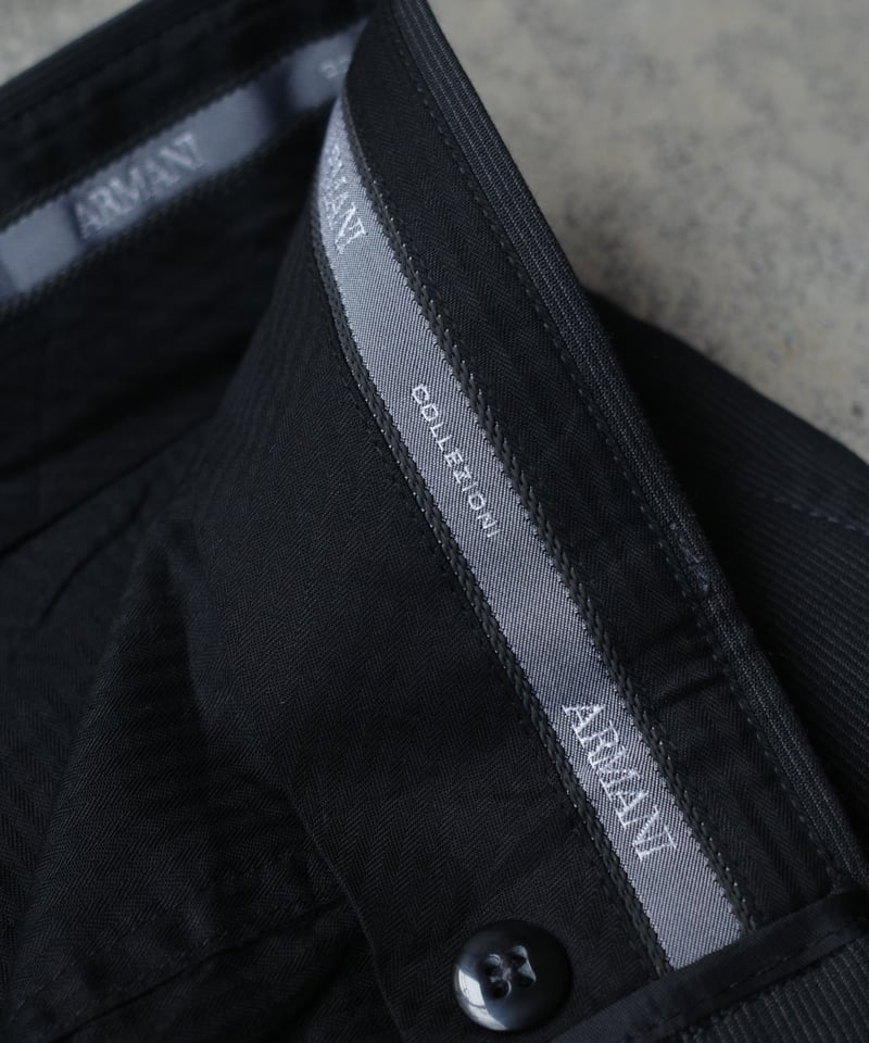 Armani Collezioni Stripe Summer Material Slacks