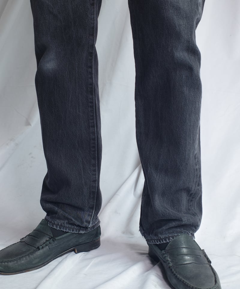 Euro Levi's 501 Black Jeansサルファブラック美品 Levi's 501 Black Denim Pants #1 -Made in Turkey