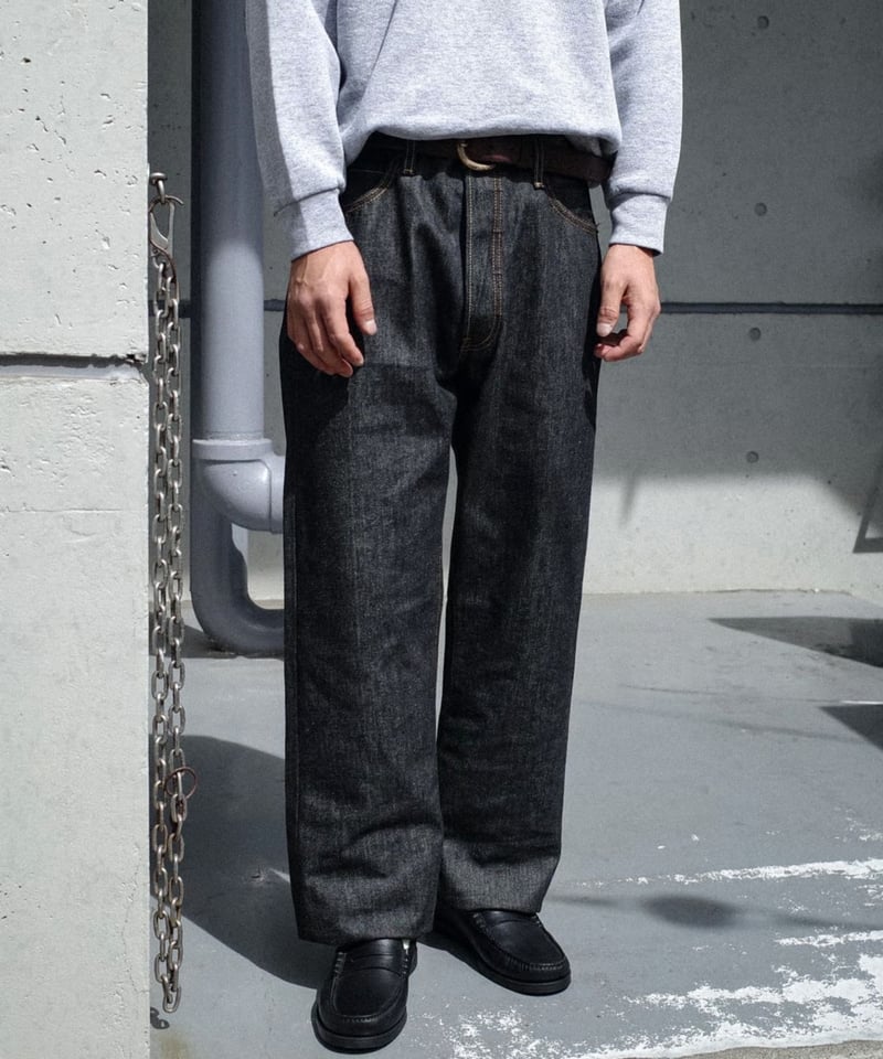 00's Deadstock Levi's 501 Denim Pants BLACK RIG