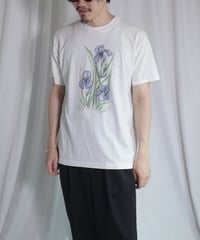 90's Flower Design T-Shirts -8 "Made in USA"