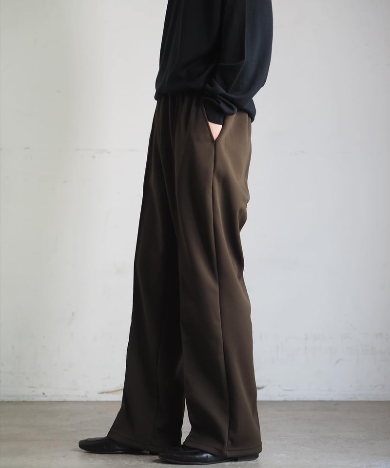 SEABEES × DAMAGE DONE2ND Jersey Fabric Slacks - SEABEES × DAMAGE DONE2ND Jersey Fabric Slacks -