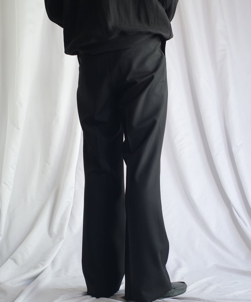 NEAT Wool Poplin Flare -Black | DAMAGEDONE 2nd