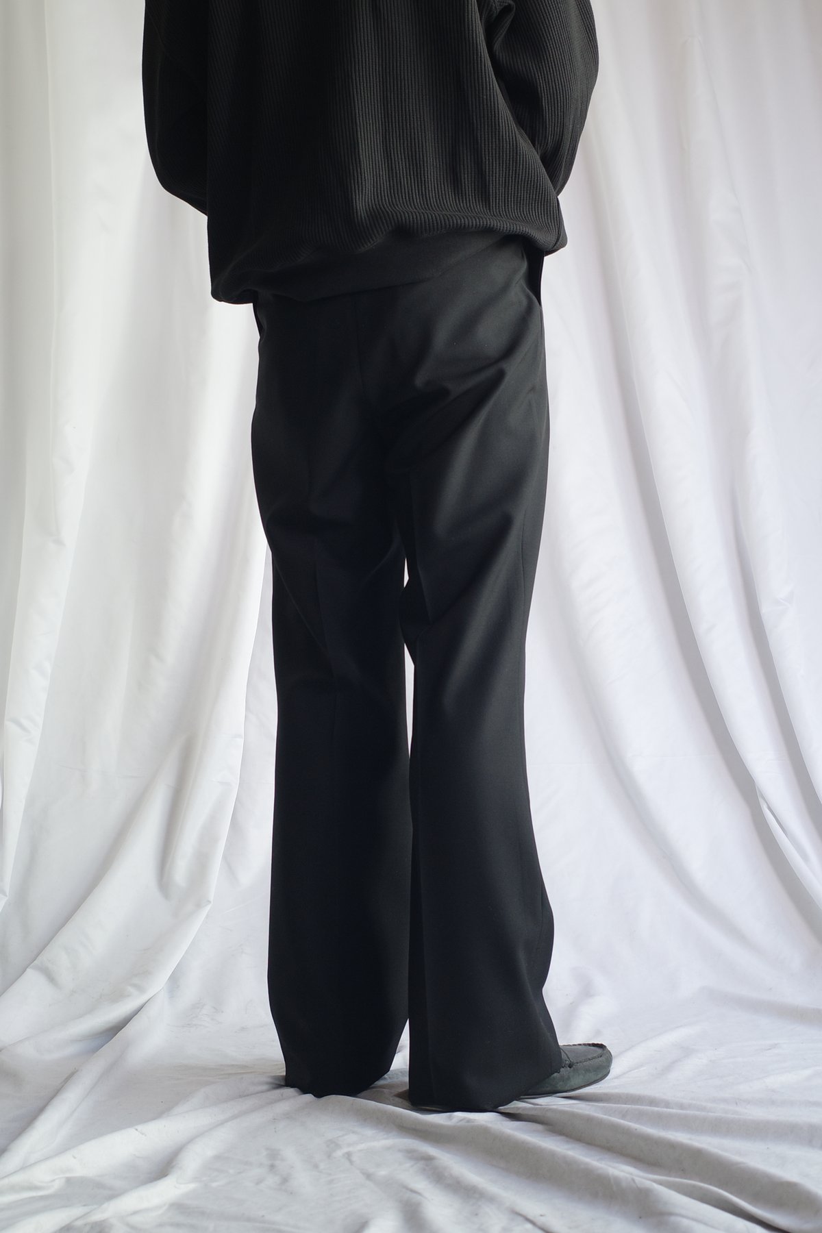 NEAT Wool Poplin Flare -Black | DAMAGEDONE 2nd