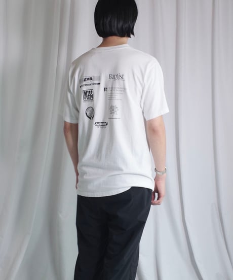 Various White Design Tee -11