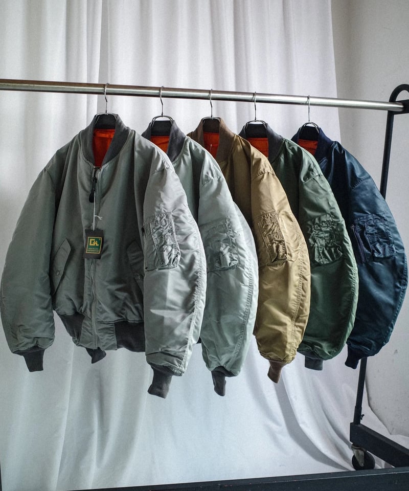 DEADSTOCK GREENBRIER MA-1 FLIGHT JACKET | DAMAG