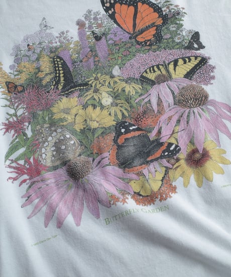90's Flower Design T-Shirts -22 Made in USA