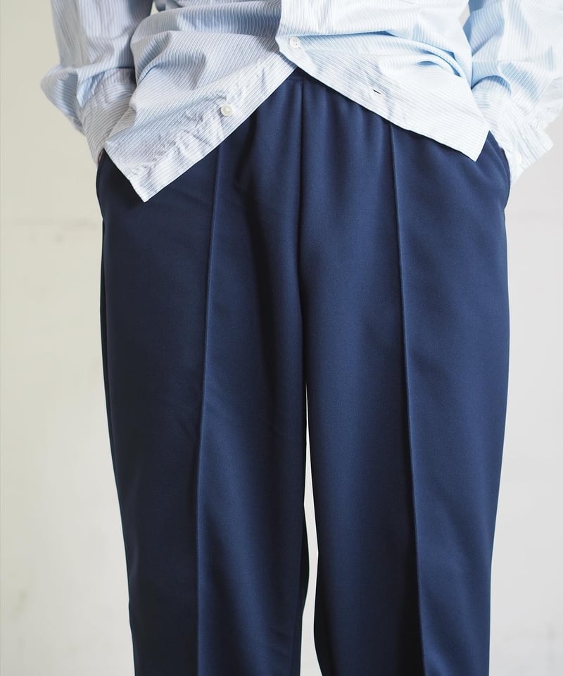 SEABEES × DAMAGE DONE2ND Jersey Fabric Slacks - SEABEES × DAMAGE DONE2ND Jersey Fabric Slacks -
