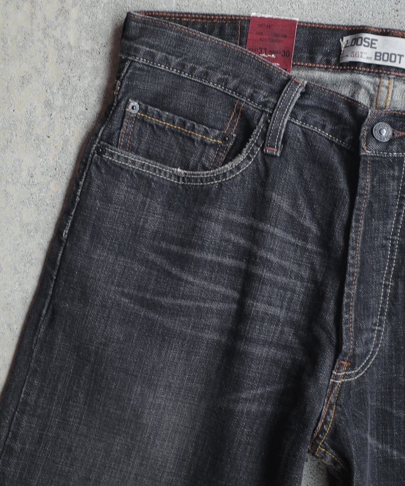 Deadstock Levi's 567 Denim Pants -Black #1274 |