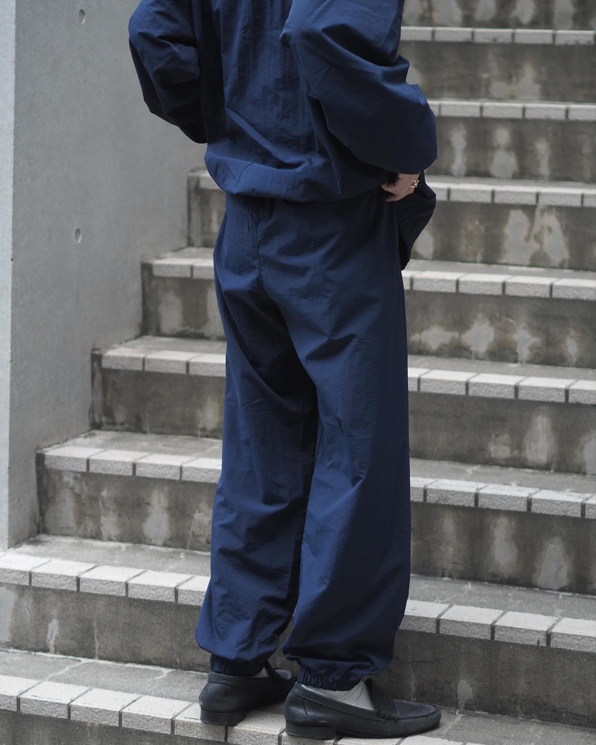 SEABEES ナイロンパンツ XL ネイビー 珍品 シービーズ SEABEES トレーニングパンツ ｜ 2323-543SB メンズ M