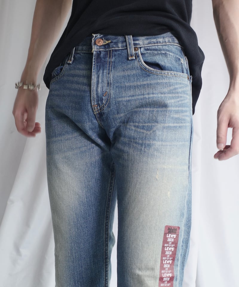 00s Deadstock Levi's 527 Denim Pants Low Boot C