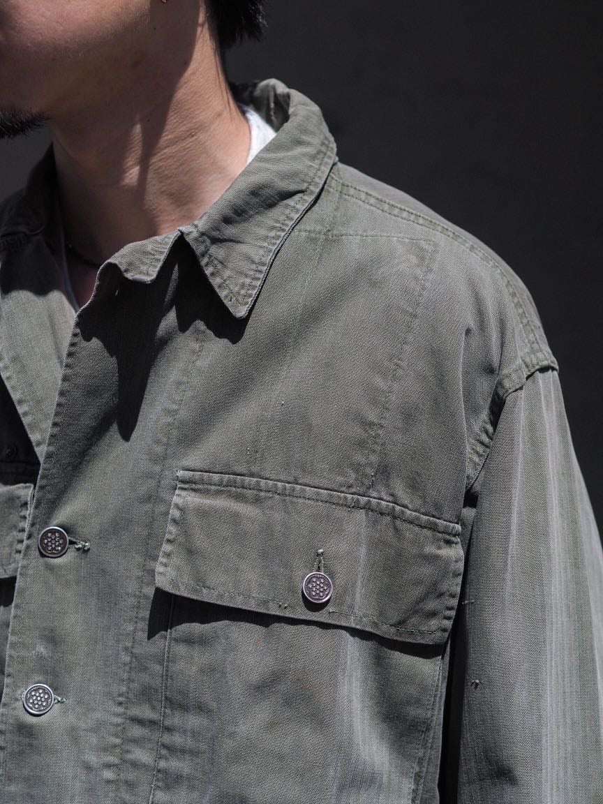 40's US.ARMY M-43 HBTジャケット 