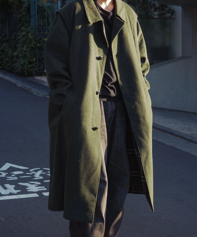 アプレッセ A.PRESSE オリーブ モーターサイクル ハーフコート 【公式