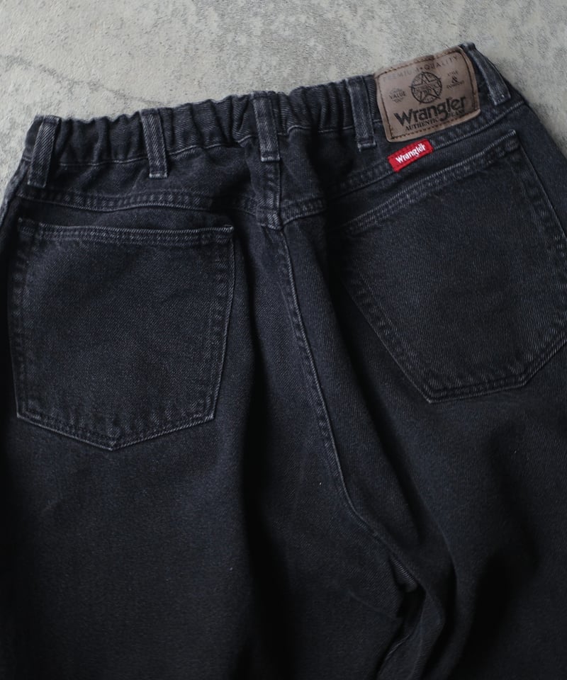 Wrangler Remake Black Denim -2 | DAMAGEDONE 2nd