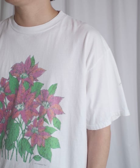 Various White Design Tee -9