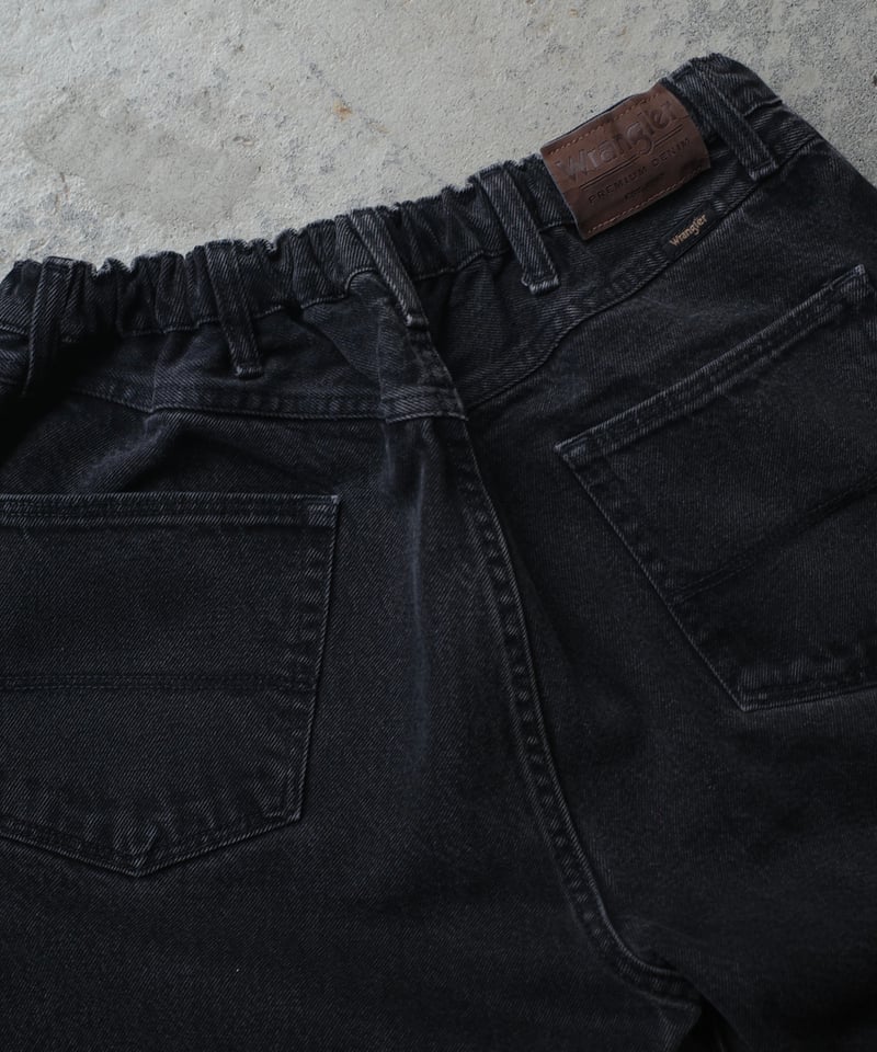 Wrangler Remake Black Denim -4 | DAMAGEDONE 2nd