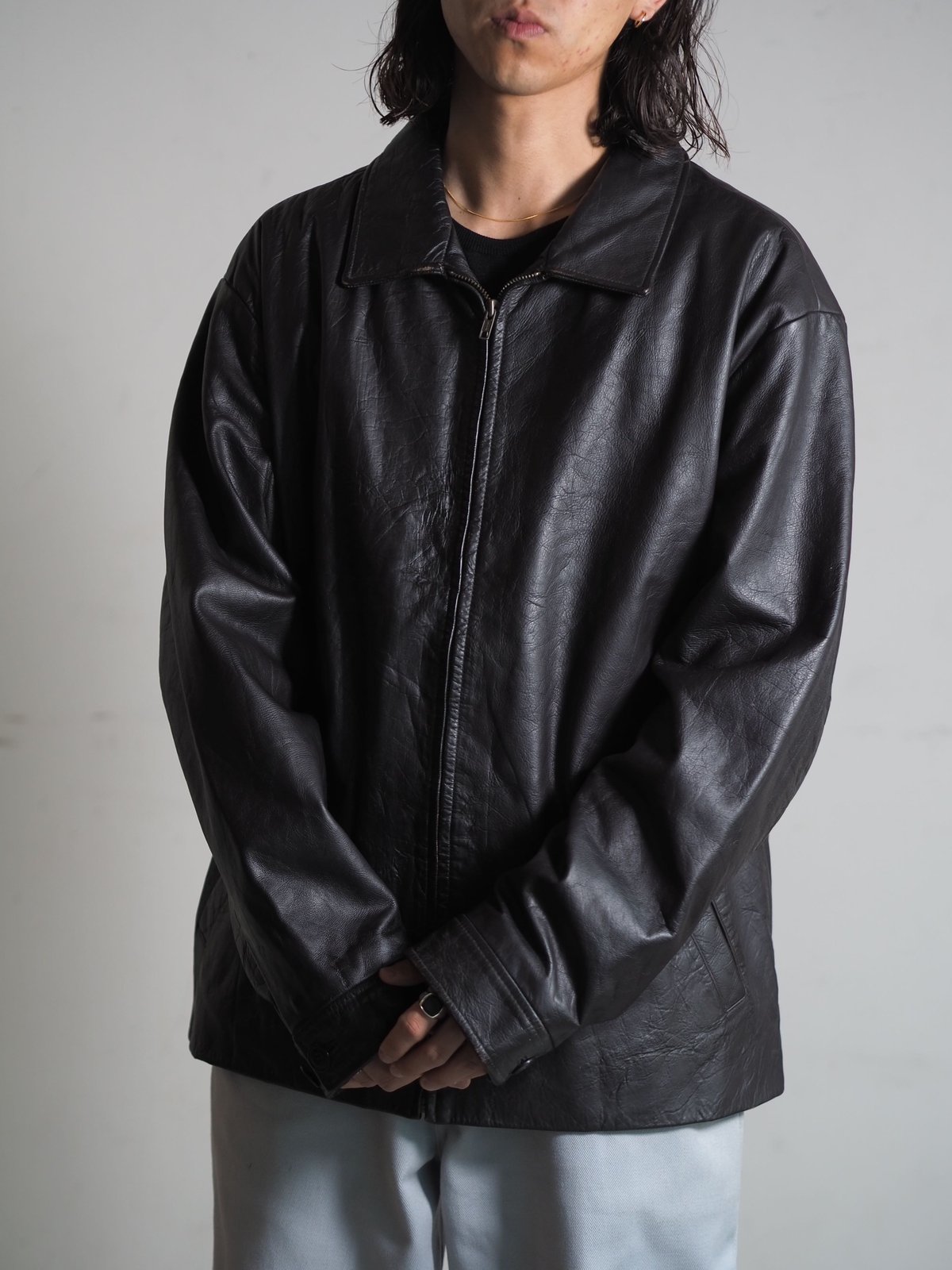 OLD GAP レザージャケット 90s OLD GAPレザージャケットを買ってみた 