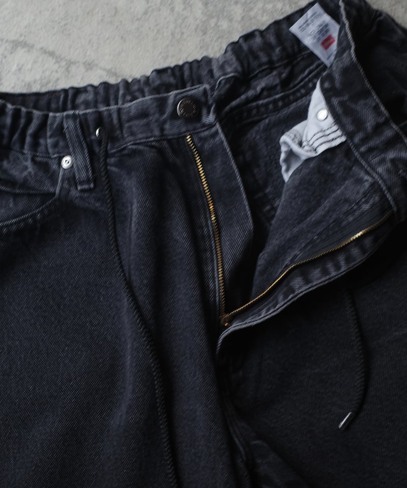 Wrangler Remake Black Denim -3 | DAMAGEDONE 2nd