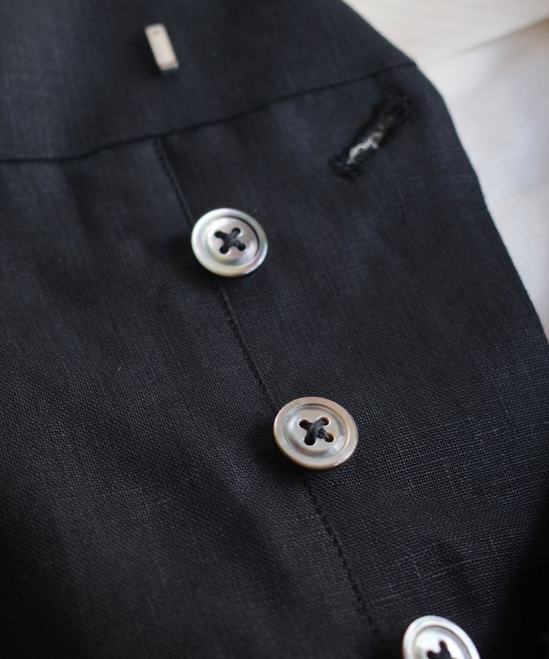 NEAT Spence Bryson Linen Wide -Black | DAMAGEDO