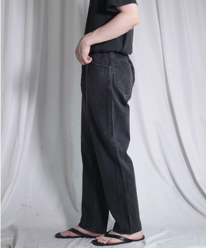 Wrangler Remake Black Denim -6 | DAMAGEDONE 2nd