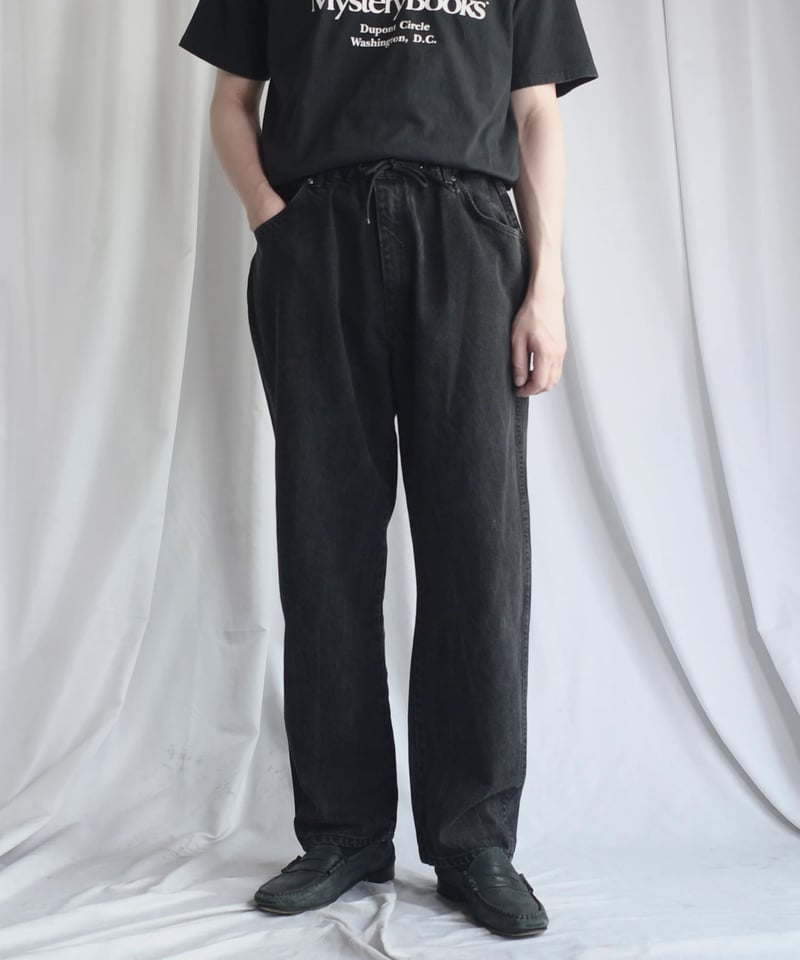Wrangler Remake Black Denim -2 | DAMAGEDONE 2nd