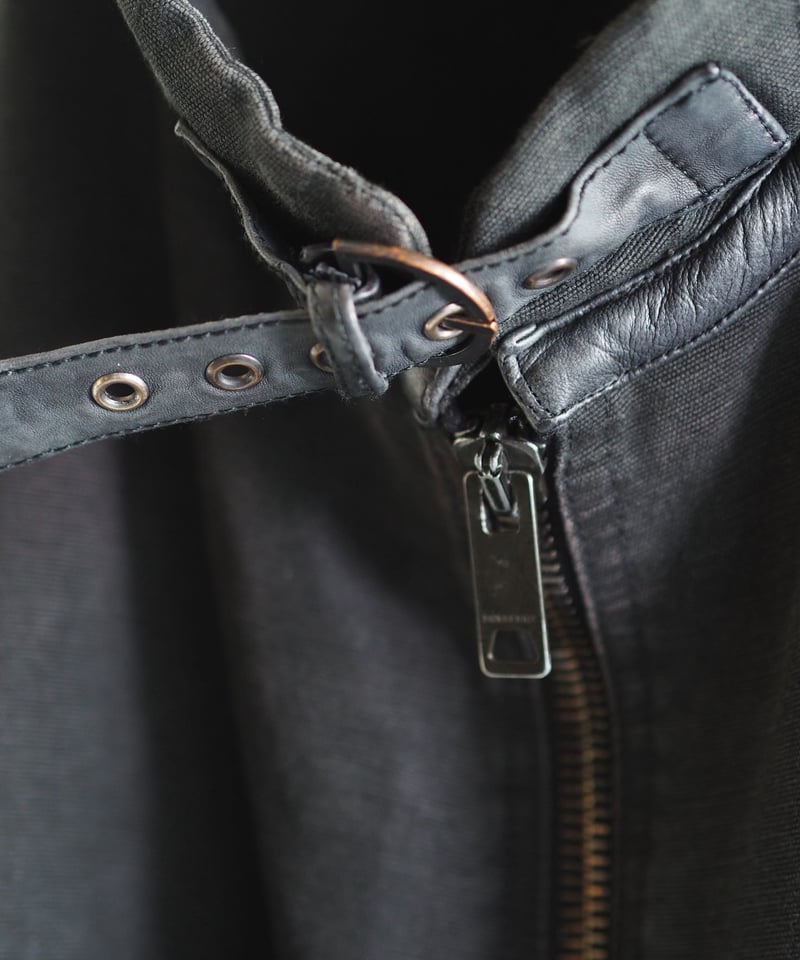 Burberry Linen Cotton Single Riders Jacket -Mad