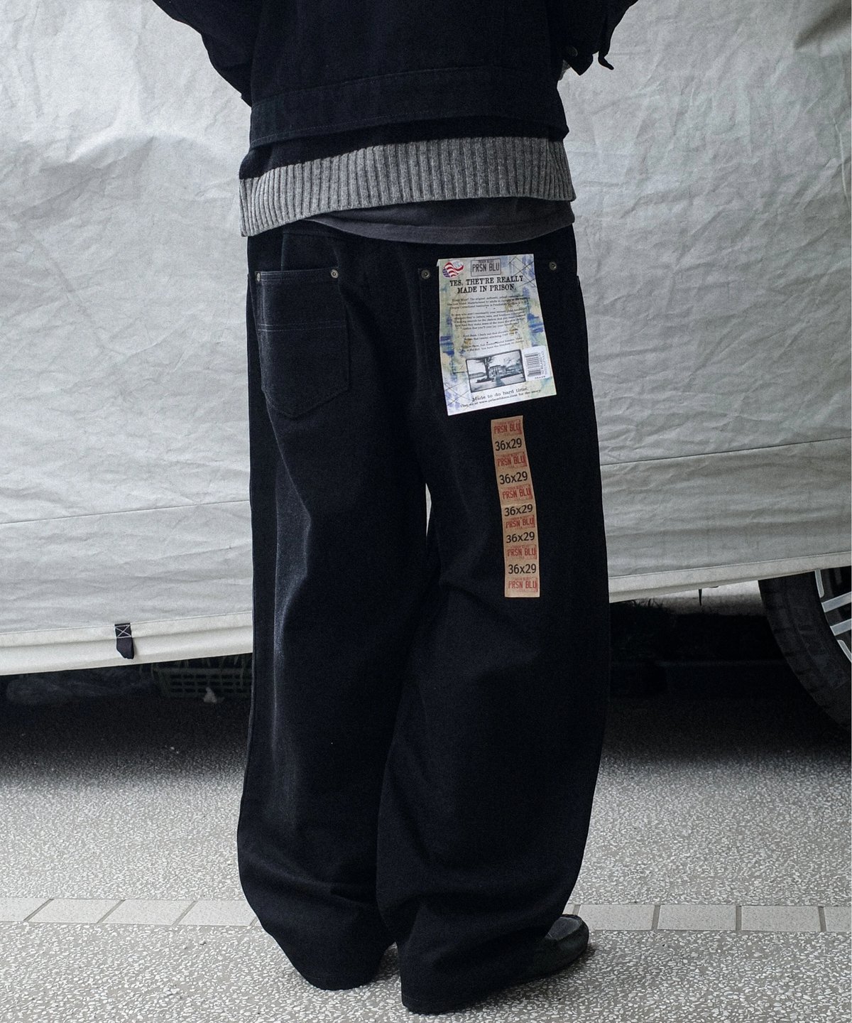 Prison Blues Relaxed Fit Jeans | DAMAGEDONE 2nd