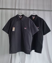 Ben Davis Short Sleeve Solid 1/2 Zip Shirt