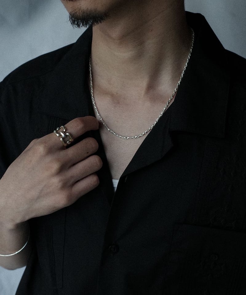 アクセサリー meian sterling silver \"s-screw\" necklace meian sterling silver 
