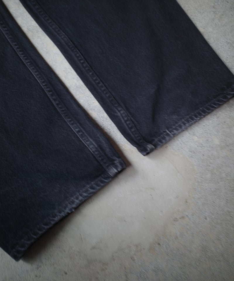 00's Levi's 501 Black Denim Pants #4 Made in Me
