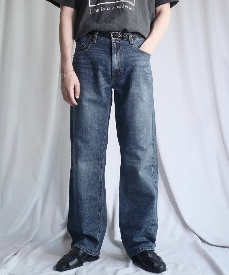 00s Deadstock Levi's 569 Denim Pants デニム Deadstock Levi's 569 Denim Pants -Indigo #4258