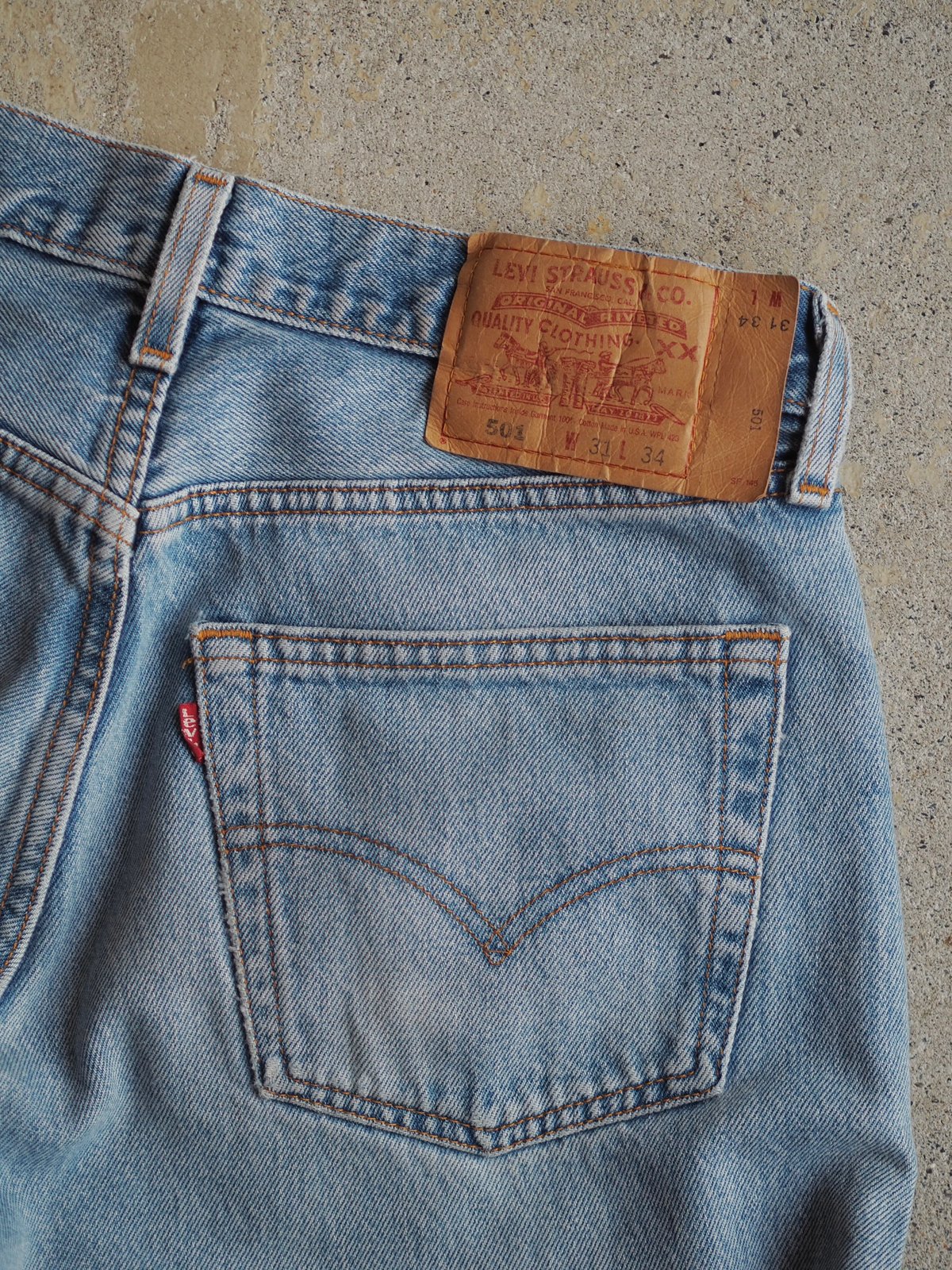 99s Levi's 501 Indigo Blue 99s Levi's 501 Indigo Blue