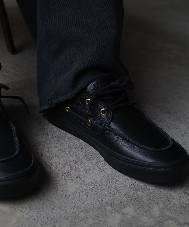 VANS 2-Eyelet Boat Shoes Leather | DAMAGEDONE 2nd