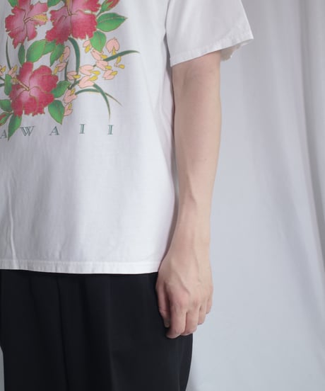 00's Flower Design T-Shirts -33
