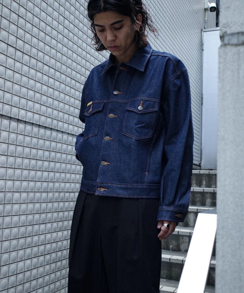 Prison Blues Denim Western Jacket | DAMAGEDONE 2nd