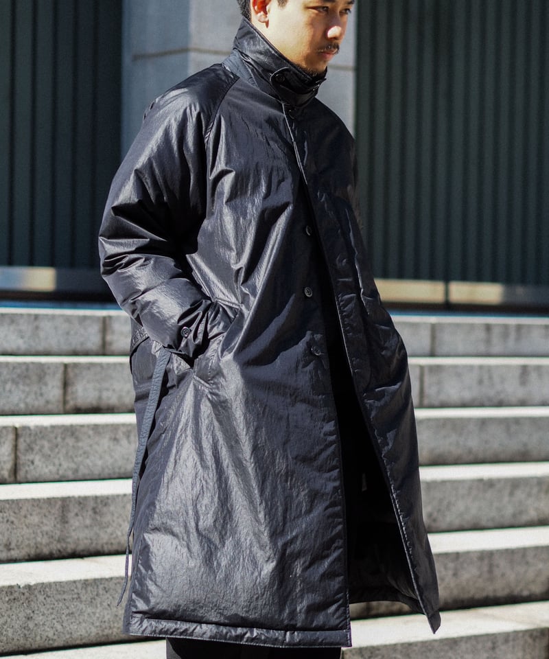 Porter Classic Sheen Nylon Bal Collar Down Coat Porter Classic Sheen Nylon Bal Collar Down Coat