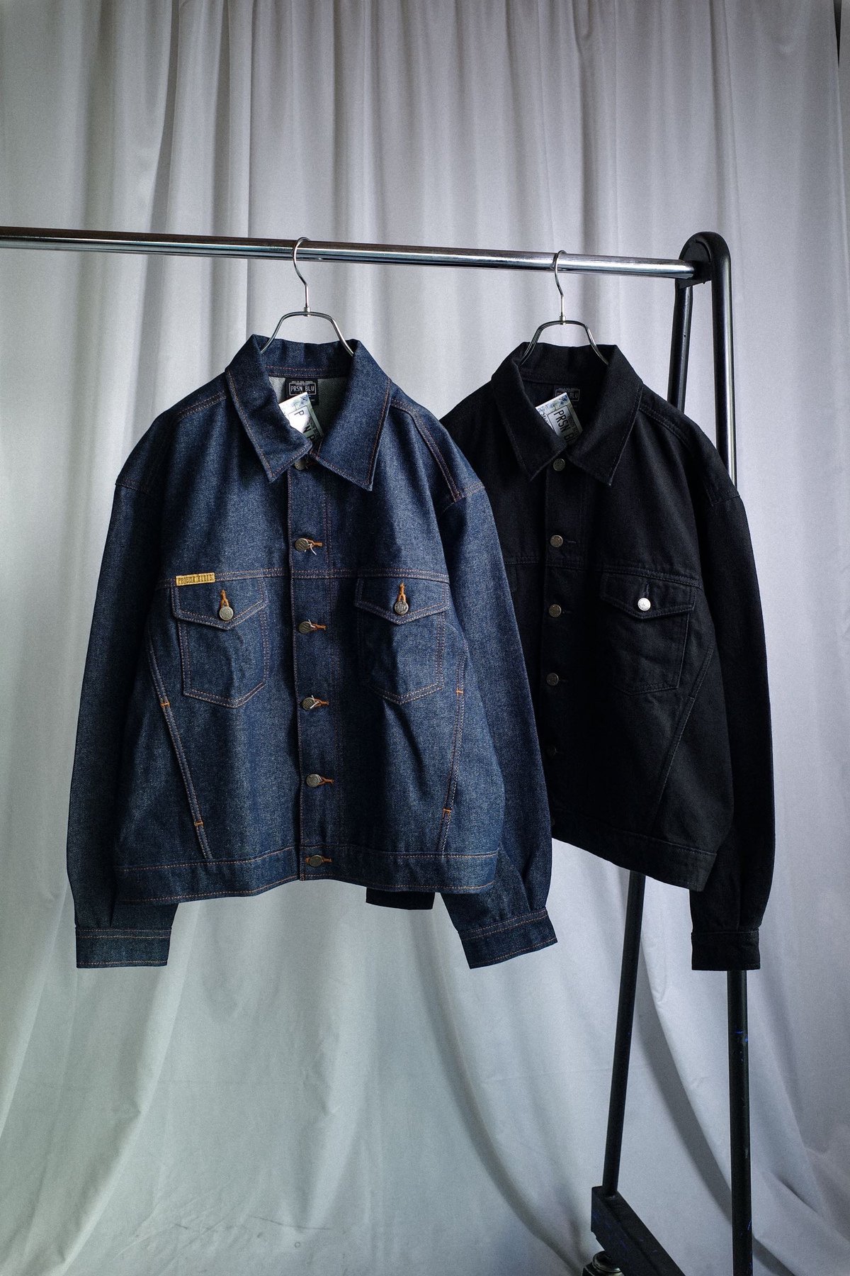 Prison Blues Denim Western Jacket | DAMAGEDONE 2nd