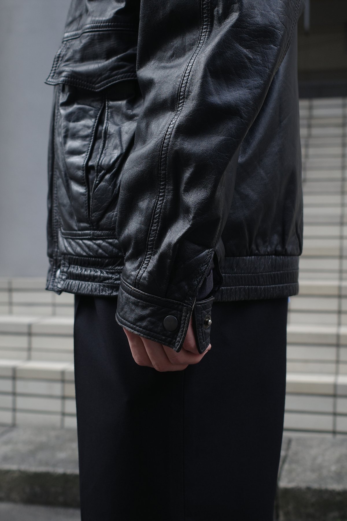 St Michael Leather Short Blouson | DAMAGEDONE 2nd