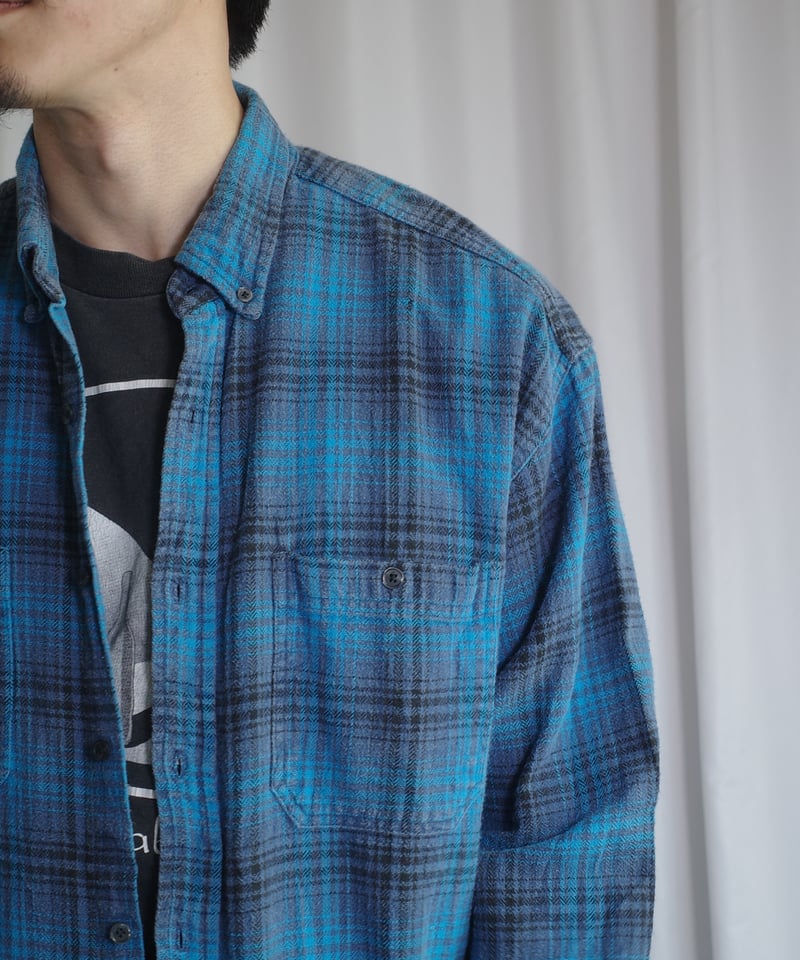 美品‼️24AW Palace Ombre Flannel Shirt sizeL Customized Over Sized Ombre Flannel Shirts -4 |