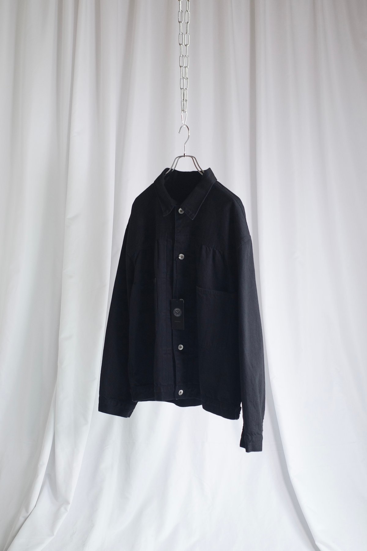 Porter Classic Steinbeck Denim Jacket -Black |