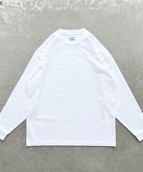 Screen Stars Basic L/S Tee - White / Black