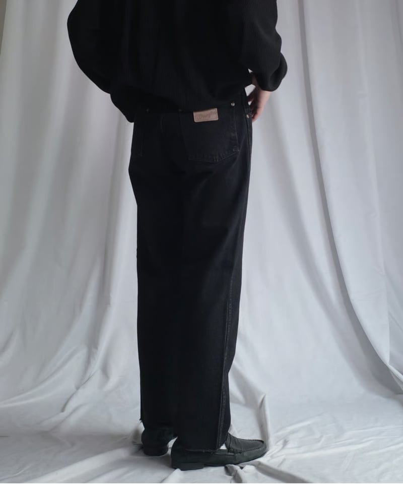 Wrangler Black Denim Pants -2 | DAMAGEDONE 2nd