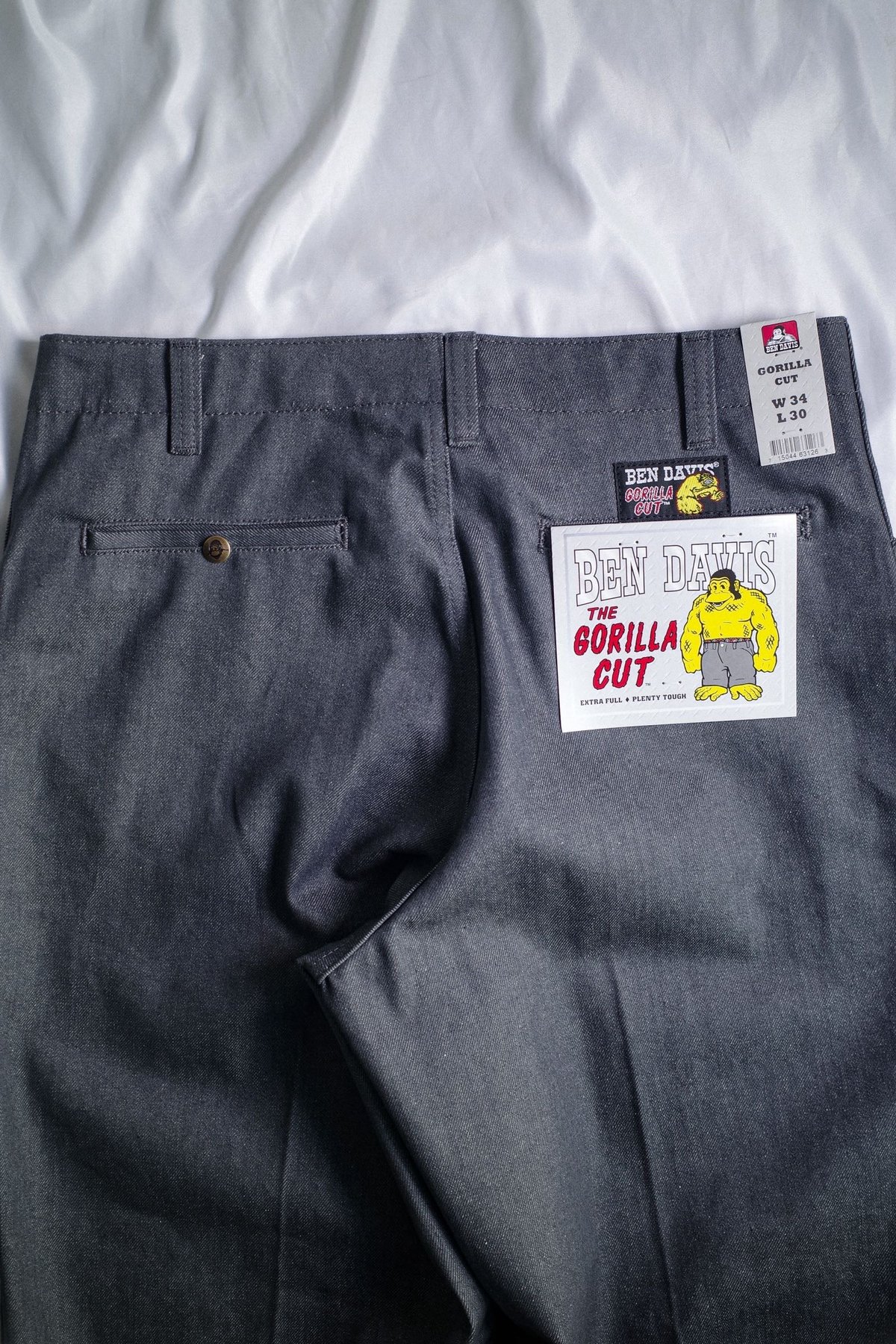 Ben Davis Gorilla Cut Denim Pants -Charcoal | D