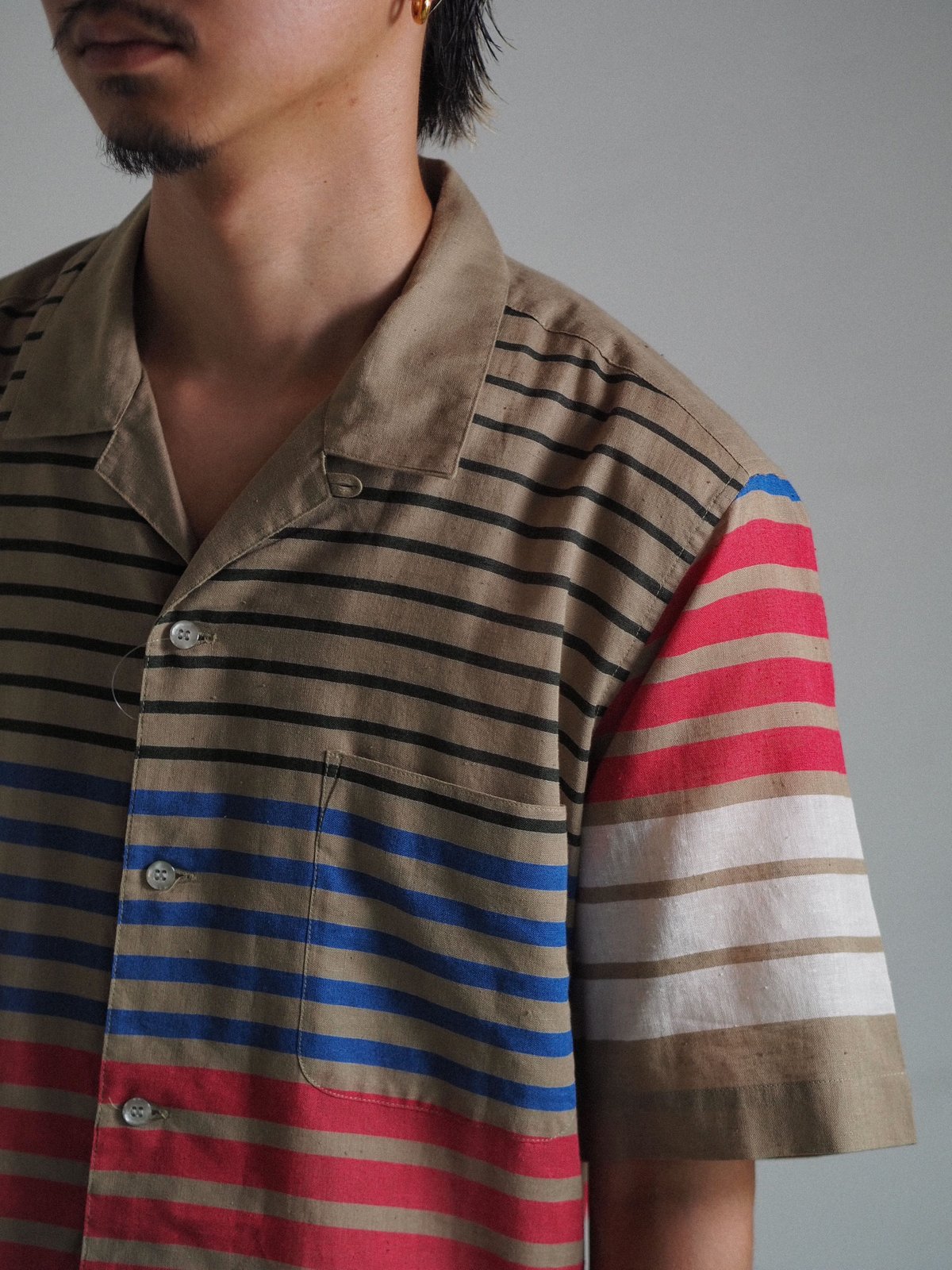 Christian Dior Monsieur Open Collar Shirts -4 | Christian Dior Monsieur Open Collar Shirts -4 |