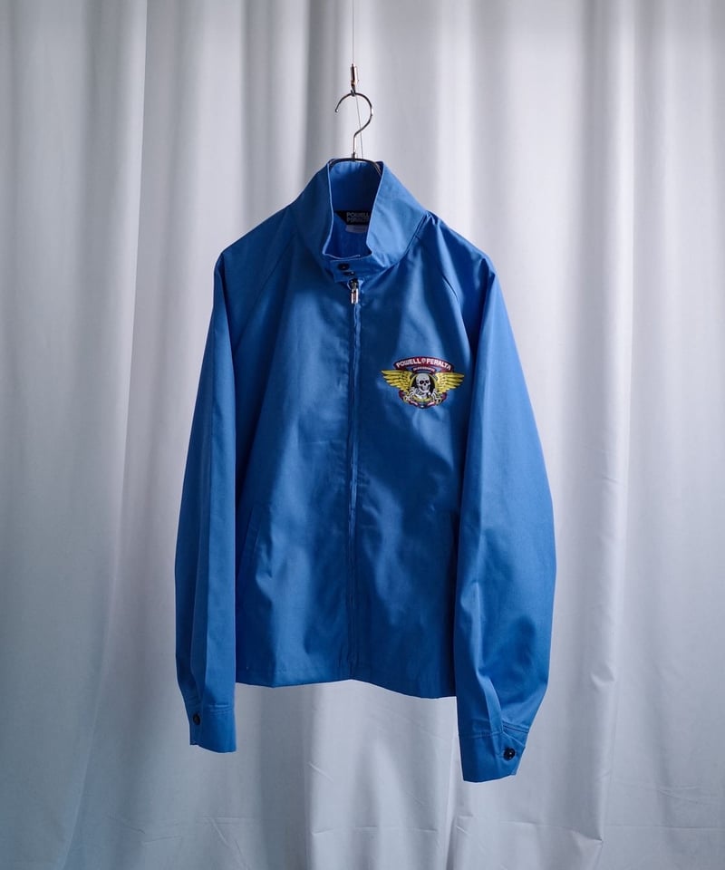 ジャケット・アウター POWELL PERALTA WINGED RIPPER OG JACKET Powell Peralta Winged Ripper Jacket Postal Blue - Powell