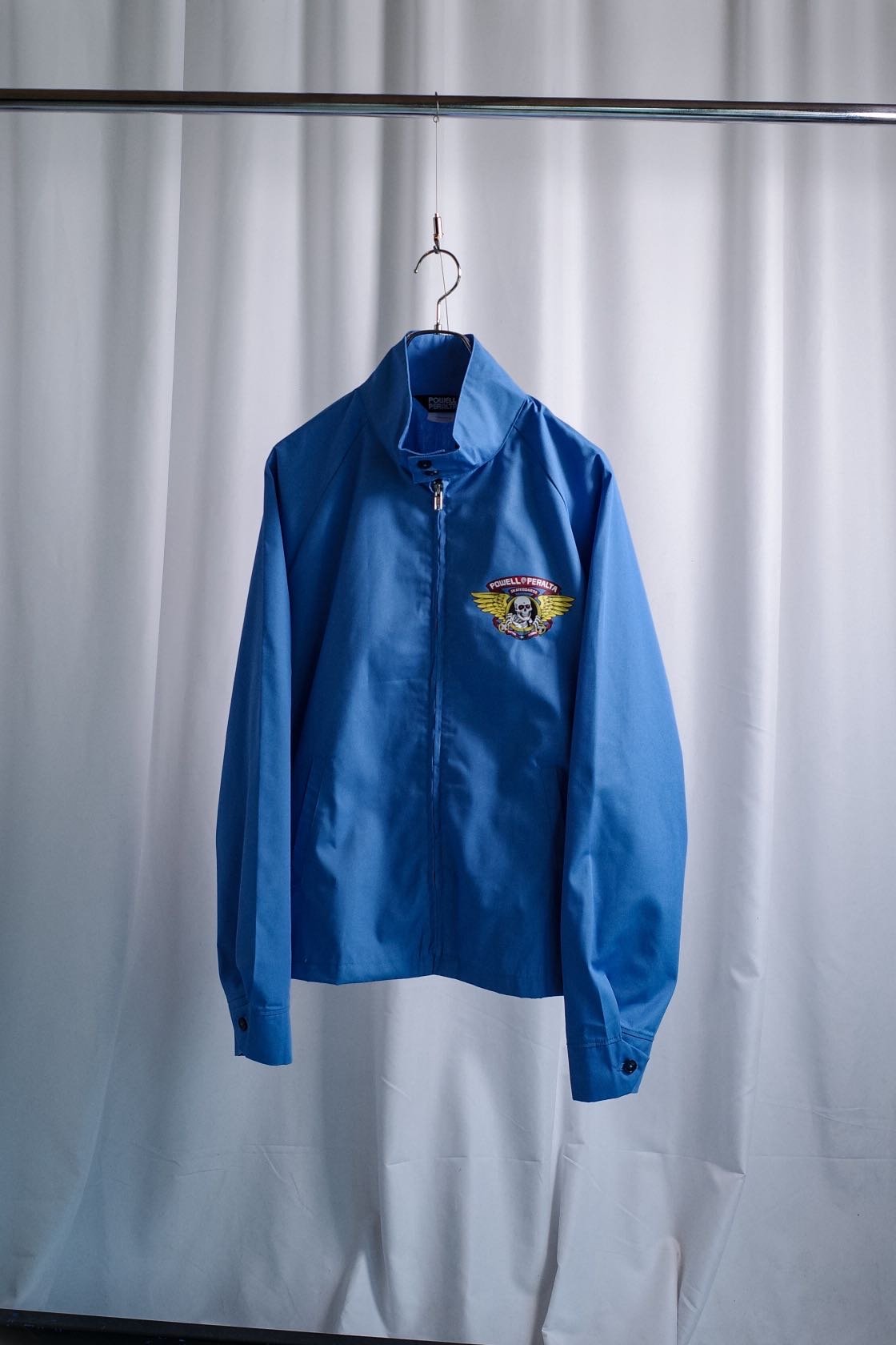 ジャケット・アウター POWELL PERALTA WINGED RIPPER OG JACKET L Powell Peralta Winged Ripper Jacket Postal Blue - Skate One