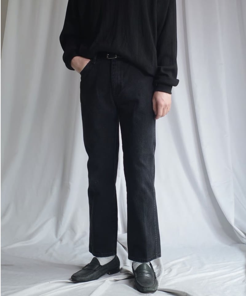 Wrangler Black Denim Pants -6 | DAMAGEDONE 2nd