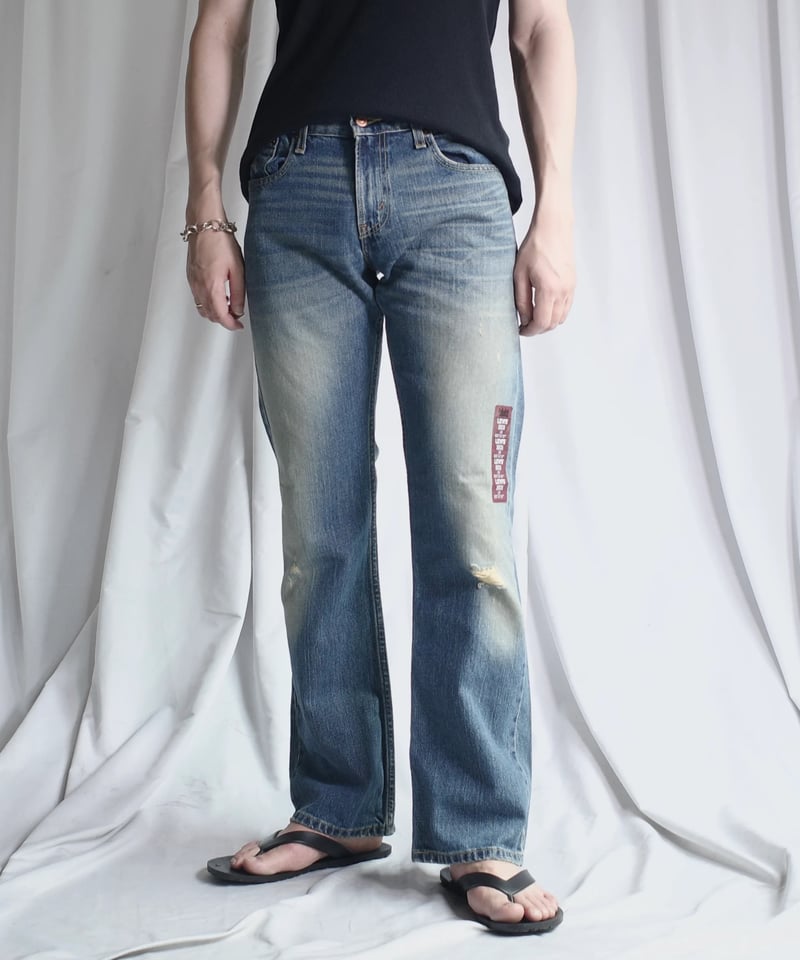 00s Deadstock Levi's 527 Denim Pants Low Boot C