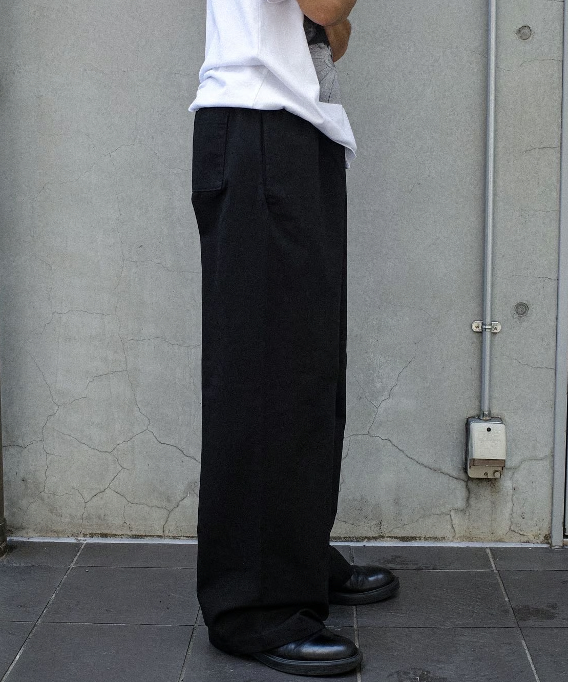 Los Angeles Apparel Prison Pant Black | DAMAGED